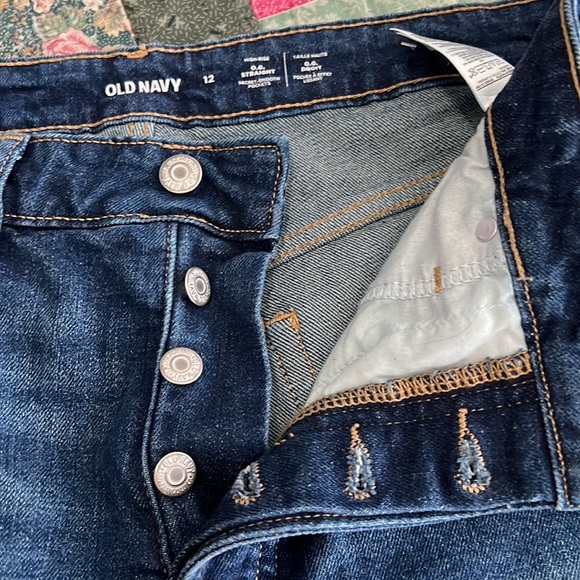 High rise Shorts - Navy - Old Navy - Picture 2 of 2